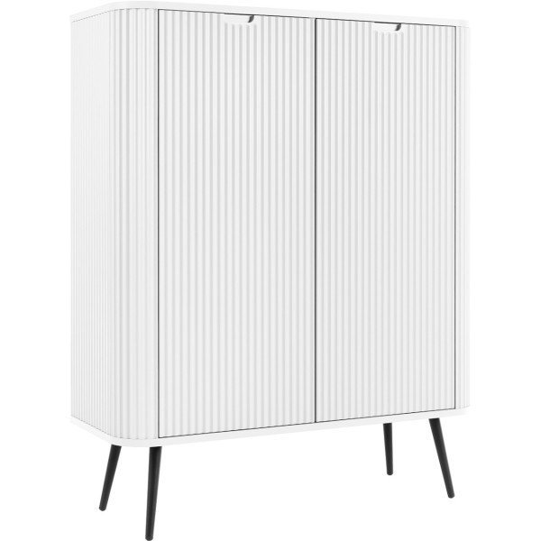 Komoda ZIVIO 03 biały / czarny 265760