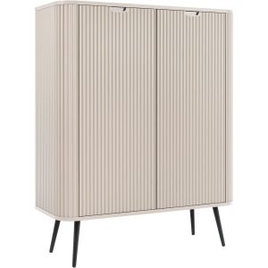 Komoda ZIVIO 03 kaszmir / czarny 265758 Komoda ZIVIO 03 kaszmir / czarny 265758