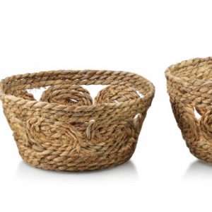 Komplet 3 koszy 30X15cm 27X13cm 21X9cm BALI 264845 Komplet 3 koszy 30X15cm 27X13cm 21X9cm BALI 264845