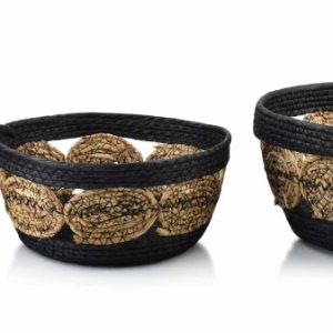Komplet 3 koszy 30X15cm 27X13cm 21x9cm BALI 264826 Komplet 3 koszy 30X15cm 27X13cm 21x9cm BALI 264826