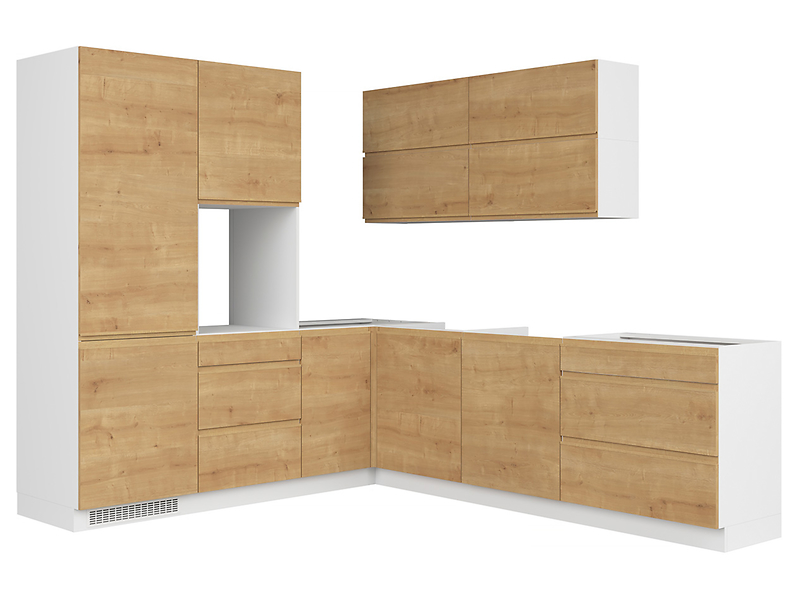 Komplet kuchenny narożny Sole 225x260 cm dąb arlington 50810