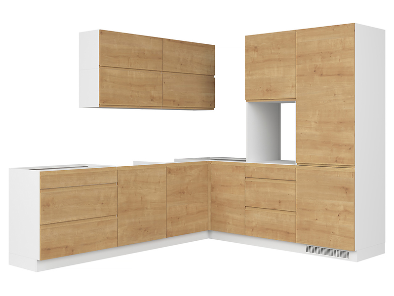 Komplet kuchenny narożny Sole 260x225 cm dąb arlington 50755