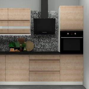 Komplet kuchenny Sole 260 cm bez blatu dąb arlington 432890 Komplet kuchenny Sole 260 cm bez blatu dąb arlington 432890