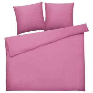Komplet pościeli 220×240 cm różowy 336472 Komplet pościeli 220×240 cm różowy 336472