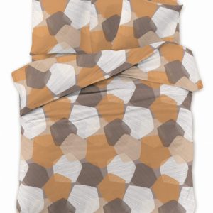 Komplet pościeli 3D Geometryczny wzór 200×220 3-częściowy 340306 Komplet pościeli 3D Geometryczny wzór 200×220 3-częściowy 340306