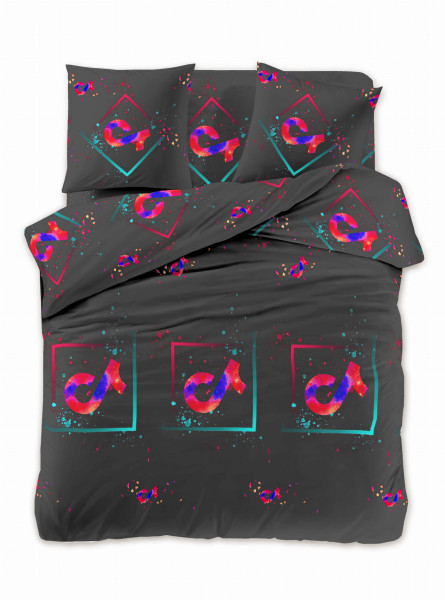 Komplet pościeli 3D Nutka 160x200 3-częściowy 299425