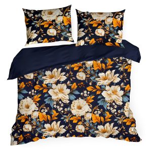 Komplet pościeli bawełnianej Flora 160X200 + 2 x 70×80 cm 840903 Komplet pościeli bawełnianej Flora 160X200 + 2 x 70×80 cm 840903