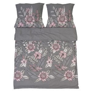 Komplet pościeli Blomster bawełna 160×200 cm + 2x70x80 cm 55216