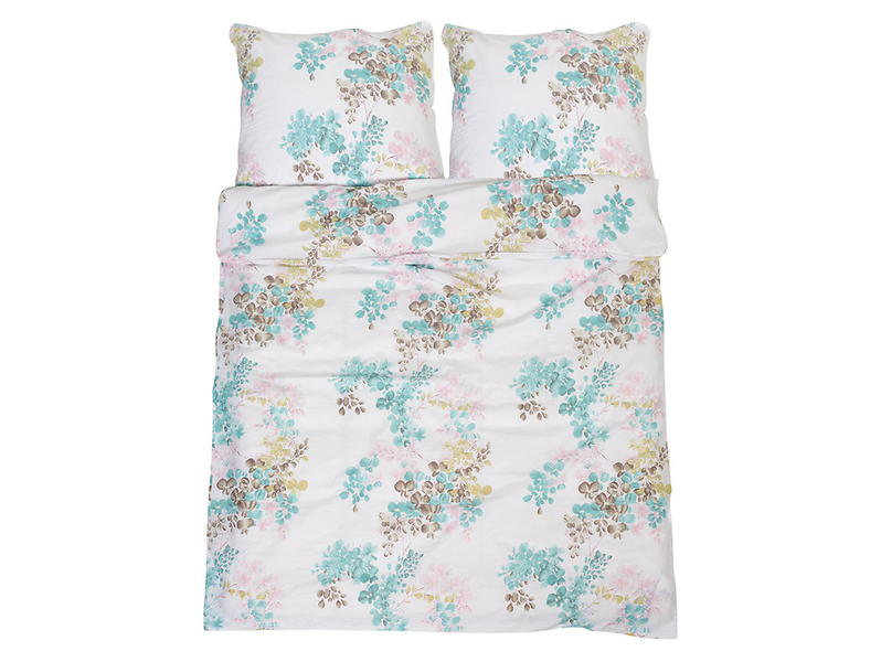 Komplet pościeli Cottonlove Liście bawełna 200x220 cm + 2x70x80 cm 54055