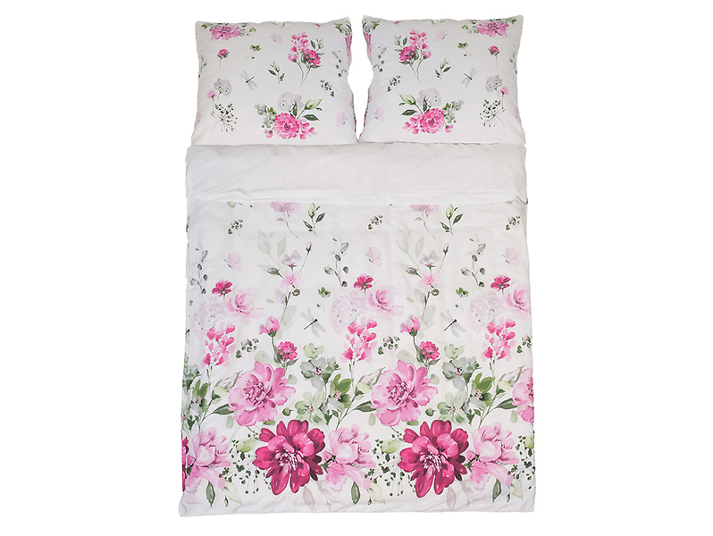 Komplet pościeli Fiori bawełna 160x200 cm +2x 70x80 cm 55220