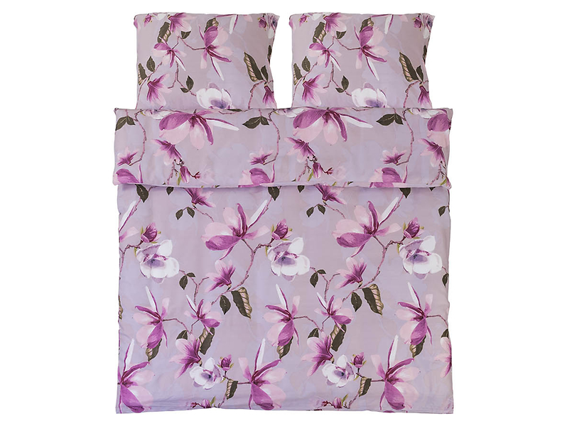 Komplet pościeli Magnolia bawełna satynowa 200x220 cm + 2x70x80 cm 136504