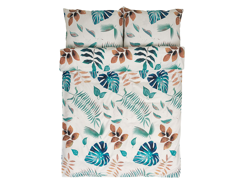Komplet pościeli Monstera bawełna 160x200 cm + 2x70x80 cm 52974