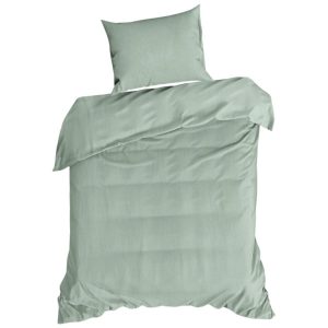 Komplet pościeli muślinowej bawełna 100% mięta 140×200 poszewka 70×80 1032090 Komplet pościeli muślinowej bawełna 100% mięta 140×200 poszewka 70×80 1032090