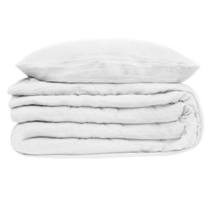 KOMPLET POŚCIELI Origines 240×220 cm biały BAWEŁNA TUFTOWANA 487874 KOMPLET POŚCIELI Origines 240×220 cm biały BAWEŁNA TUFTOWANA 487874