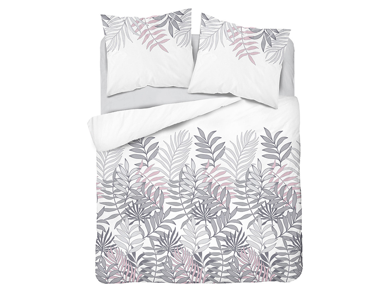 Komplet pościeli Plant bawełna satynowa 200x220 cm + 2x70x80 cm 56454