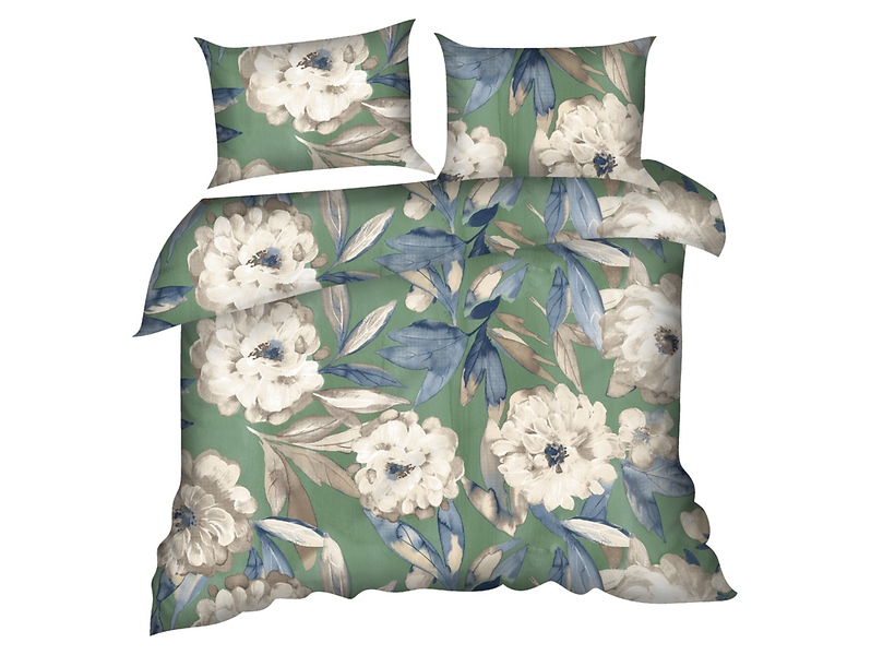 Komplet pościeli Tropical bawełna satynowa 220x200 + 2 x 70x80 cm 641842
