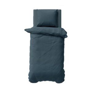 Komplet pościeli z adamaszku Pure Collection 140×200 denim 279309