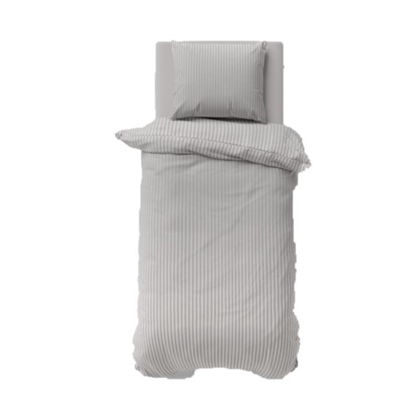 Komplet pościeli z adamaszku Pure Collection 140x200 j.szary 279305
