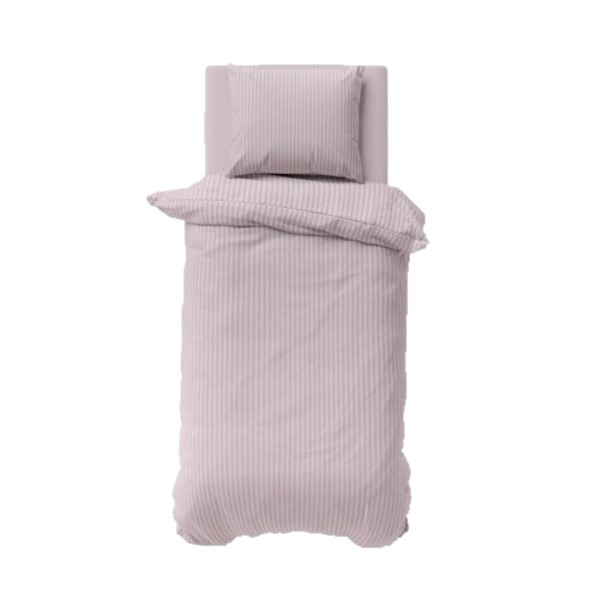 Komplet pościeli z adamaszku Pure Collection 140x200 pudrowy 279311