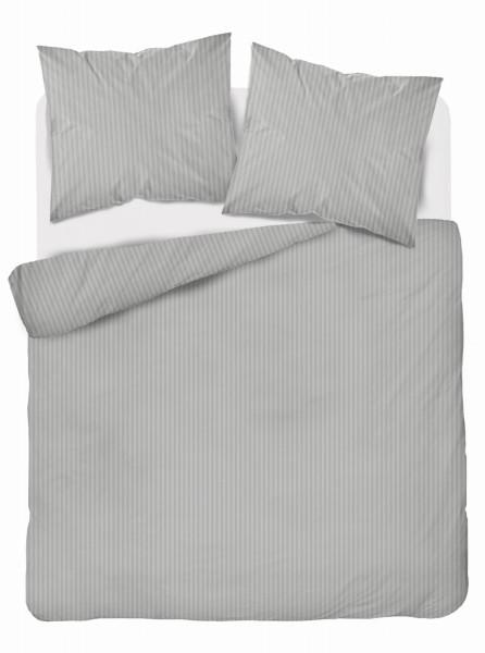 Komplet pościeli z adamaszku Pure Collection 180x200 j.szary 273714