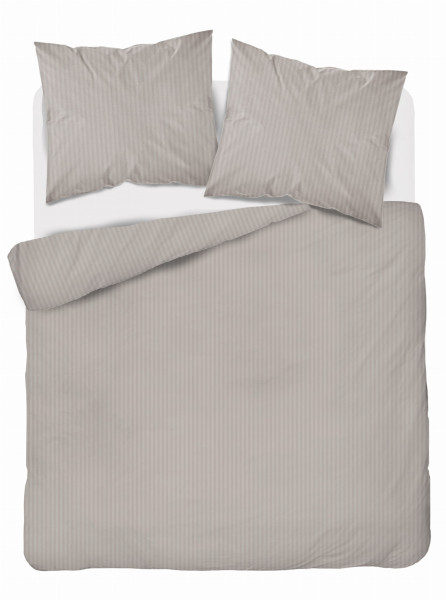 Komplet pościeli z adamaszku Pure Collection 220x200 beżowy 273674