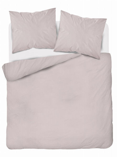 Komplet pościeli z adamaszku Pure Collection 220x200 pudrowy 273685