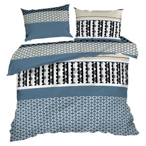 Komplet pościeli z mikrofibry Aztec 160×200 + 2x70x80 cm 708698