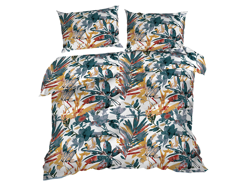 Komplet pościeli z mikrofibry Jungle 160x200 + 2x70x80 cm 708696