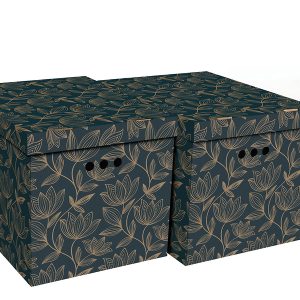 Komplet pudeł kartonowych Kwiat 32×42 cm 2 szt. 47085 Komplet pudeł kartonowych Kwiat 32×42 cm 2 szt. 47085