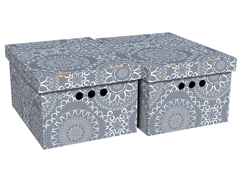 Komplet pudeł kartonowych Maroko 18x33 cm 2 szt. 23075