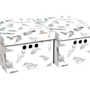 Komplet pudeł kartonowych Pióro 18×33 cm 2 szt. 15810 Komplet pudeł kartonowych Pióro 18×33 cm 2 szt. 15810