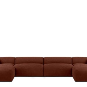 KONSIMO BUFFO Duży Narożnik modułowy, pomarańczowy, kształt U 366735 KONSIMO BUFFO Duży Narożnik modułowy, pomarańczowy, kształt U 366735