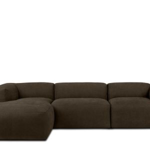 KONSIMO BUFFO Narożnik modułowy lewy, brązowy, boho szer. 285 cm 850051 KONSIMO BUFFO Narożnik modułowy lewy, brązowy, boho szer. 285 cm 850051