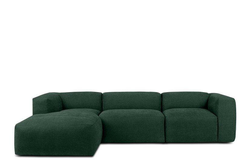 KONSIMO BUFFO Narożnik modułowy lewy, morski, boho szer. 285 cm 849899