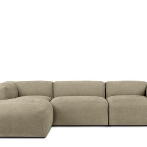KONSIMO BUFFO Narożnik modułowy lewy, piaskowy, boho szer. 285 cm 849895 KONSIMO BUFFO Narożnik modułowy lewy, piaskowy, boho szer. 285 cm 849895