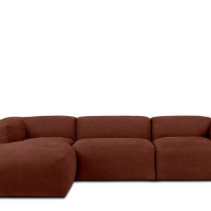 KONSIMO BUFFO Narożnik modułowy lewy, pomarańczowy, boho szer. 285 cm 850006 KONSIMO BUFFO Narożnik modułowy lewy, pomarańczowy, boho szer. 285 cm 850006
