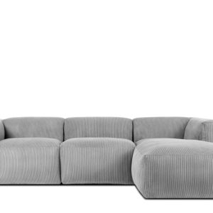 KONSIMO BUFFO Narożnik prawy modułowy, jasny szary, boho szer. 285 cm 371186 KONSIMO BUFFO Narożnik prawy modułowy, jasny szary, boho szer. 285 cm 371186