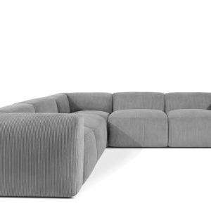 KONSIMO BUFFO Narożnik wypoczynkowy, jasny szary, boho 281×281 cm 850053 KONSIMO BUFFO Narożnik wypoczynkowy, jasny szary, boho 281×281 cm 850053