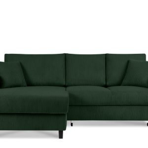 KONSIMO EGRET Rozkładany sztruksowy narożnik lewy w stylu hygge 822337 KONSIMO EGRET Rozkładany sztruksowy narożnik lewy w stylu hygge 822337