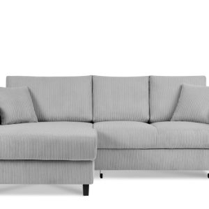 KONSIMO EGRET Rozkładany sztruksowy narożnik lewy w stylu hygge 822342 KONSIMO EGRET Rozkładany sztruksowy narożnik lewy w stylu hygge 822342