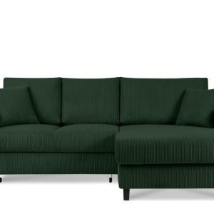 KONSIMO EGRET Rozkładany sztruksowy narożnik prawy w stylu hygge 822344 KONSIMO EGRET Rozkładany sztruksowy narożnik prawy w stylu hygge 822344