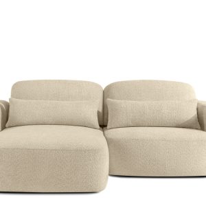 KONSIMO ELOSA Narożnik lewy z funkcją spania jakość premium styl japandi 796443 KONSIMO ELOSA Narożnik lewy z funkcją spania jakość premium styl japandi 796443