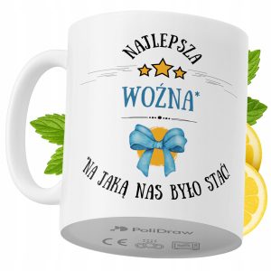Kubek Dla Woźnej na Prezent z Nadrukiem ze Zdjęciem 330 ml PoliDraw 969392 Kubek Dla Woźnej na Prezent z Nadrukiem ze Zdjęciem 330 ml PoliDraw 969392