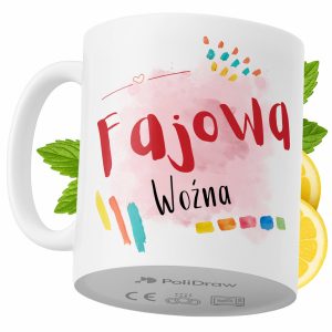 Kubek Dla Woźnej na Prezent z Nadrukiem ze Zdjęciem 330 ml PoliDraw 968040 Kubek Dla Woźnej na Prezent z Nadrukiem ze Zdjęciem 330 ml PoliDraw 968040