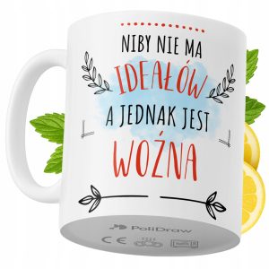 Kubek Dla Woźnej na Prezent z Nadrukiem ze Zdjęciem 330 ml PoliDraw 967718 Kubek Dla Woźnej na Prezent z Nadrukiem ze Zdjęciem 330 ml PoliDraw 967718