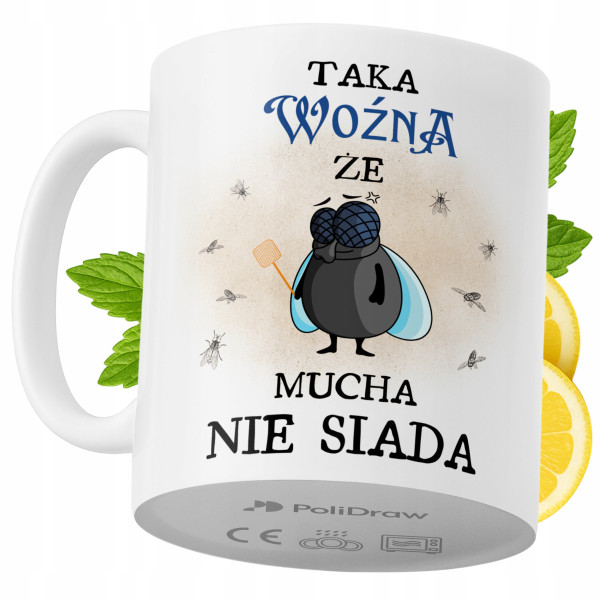 Kubek Dla Woźnej na Prezent z Nadrukiem ze Zdjęciem 330 ml PoliDraw 968457