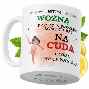 Kubek Dla Woźnej na Prezent z Nadrukiem ze Zdjęciem 330 ml PoliDraw 968925 Kubek Dla Woźnej na Prezent z Nadrukiem ze Zdjęciem 330 ml PoliDraw 968925