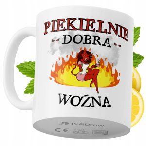 Kubek Dla Woźnej na Prezent z Nadrukiem ze Zdjęciem 330 ml PoliDraw 969046 Kubek Dla Woźnej na Prezent z Nadrukiem ze Zdjęciem 330 ml PoliDraw 969046