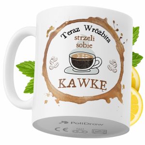 Kubek Dla Wróżbity na Prezent z Nadrukiem ze Zdjęciem 330 ml PoliDraw 967410 Kubek Dla Wróżbity na Prezent z Nadrukiem ze Zdjęciem 330 ml PoliDraw 967410