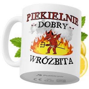 Kubek Dla Wróżbity na Prezent z Nadrukiem ze Zdjęciem 330 ml PoliDraw 968993 Kubek Dla Wróżbity na Prezent z Nadrukiem ze Zdjęciem 330 ml PoliDraw 968993